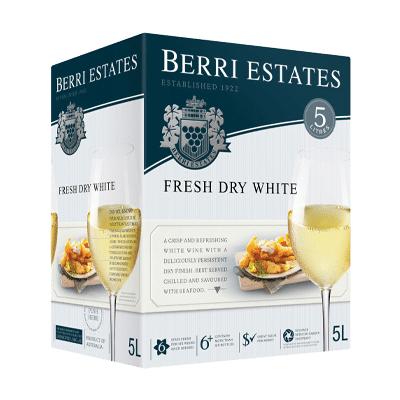 Berri Estates Wine Bag-in-Box Packaging