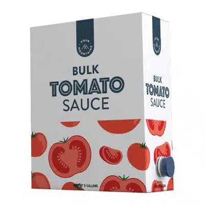 FourMountains Bulk Tomato Sauce bag-in-box