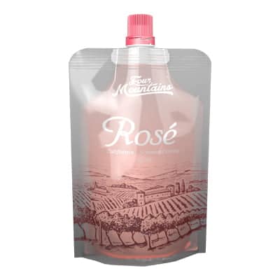 Rose Wine Pouch