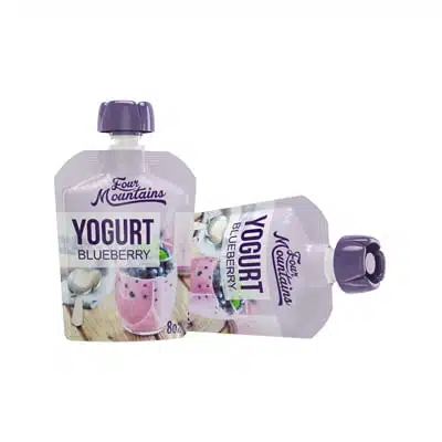 Blueberry Yogurt Pouches