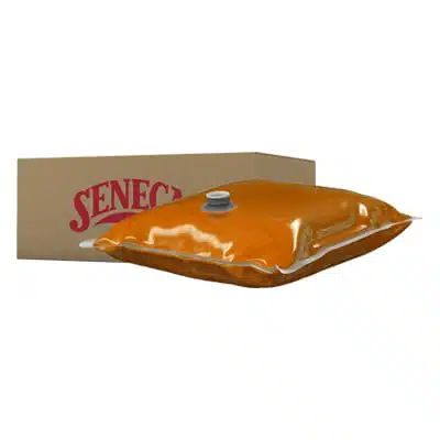 Scholle IPN Seneca Pumpkin Bag-in-Box packaging