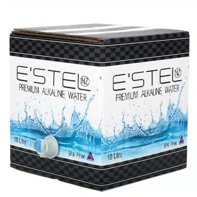 ScholleIPN ESTEL alkaline water bag-in-box packaging