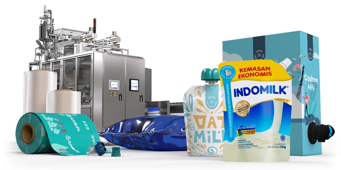 Scholle IPN Alternative Milk Packaging