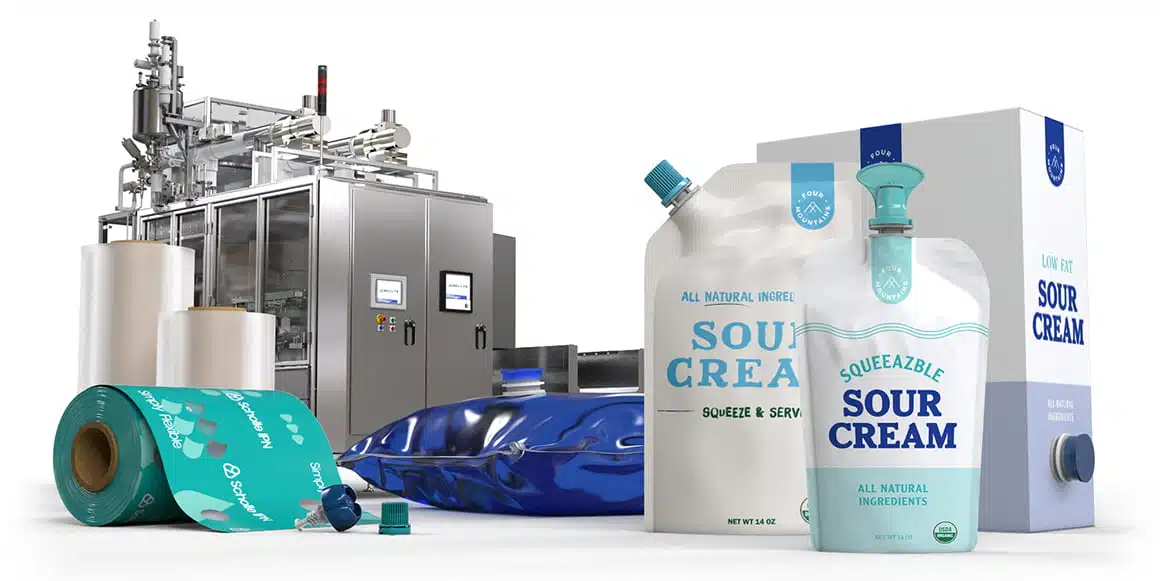 Scholle IPN Sour Cream Packaging