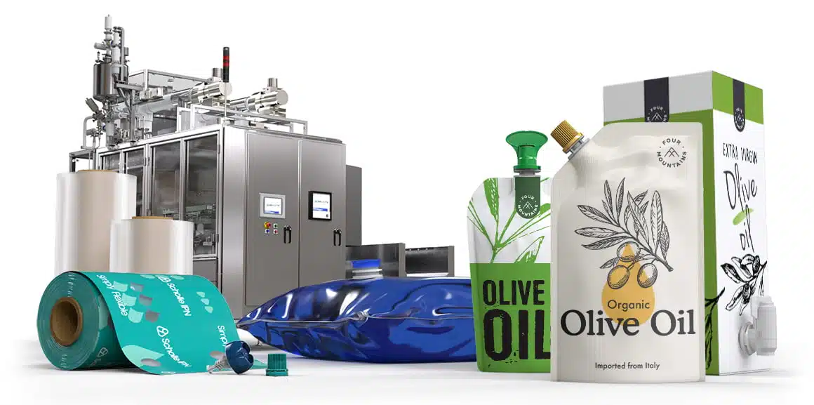 Scholle IPN Olive Oil Packaging