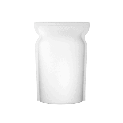 stand up pouch with jar shape