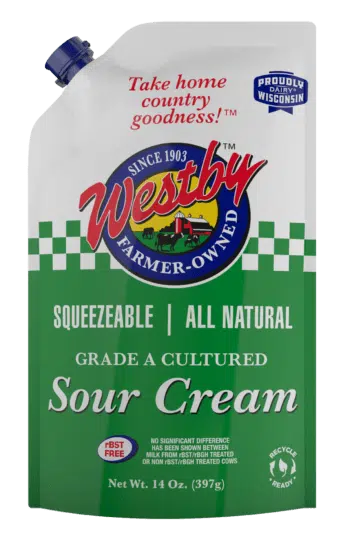 Westby Sour Cream Spouted Pouch