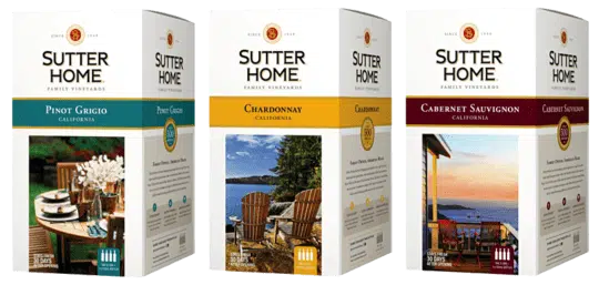 Sutter Home Boxed Wine